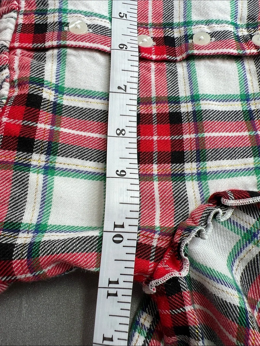 Cat & Jack | Red & White Plaid Long-Sleeve Holiday Festive Party Dress size 2T